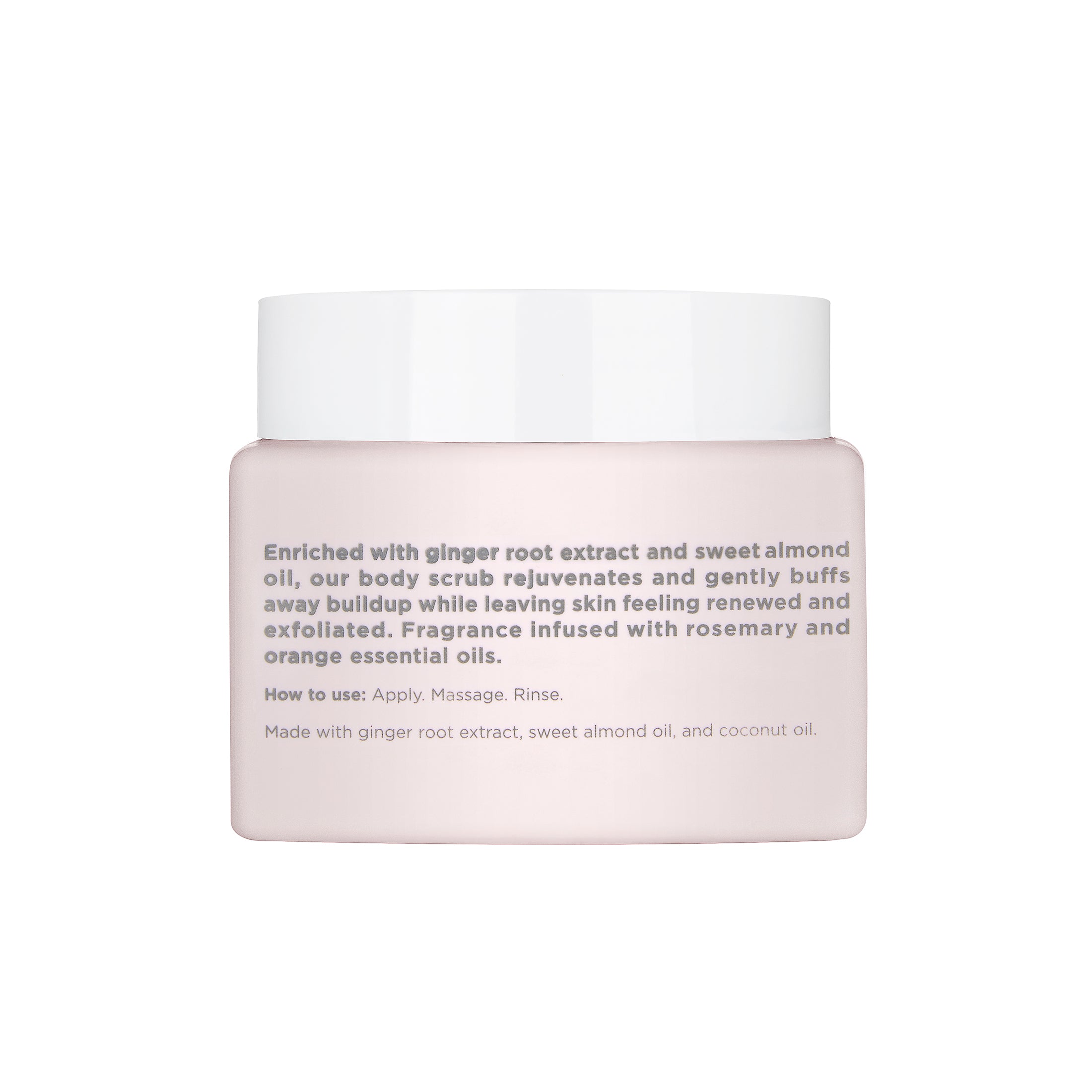 Sugar Coated Body Scrub, Cedarwood & Neroli
