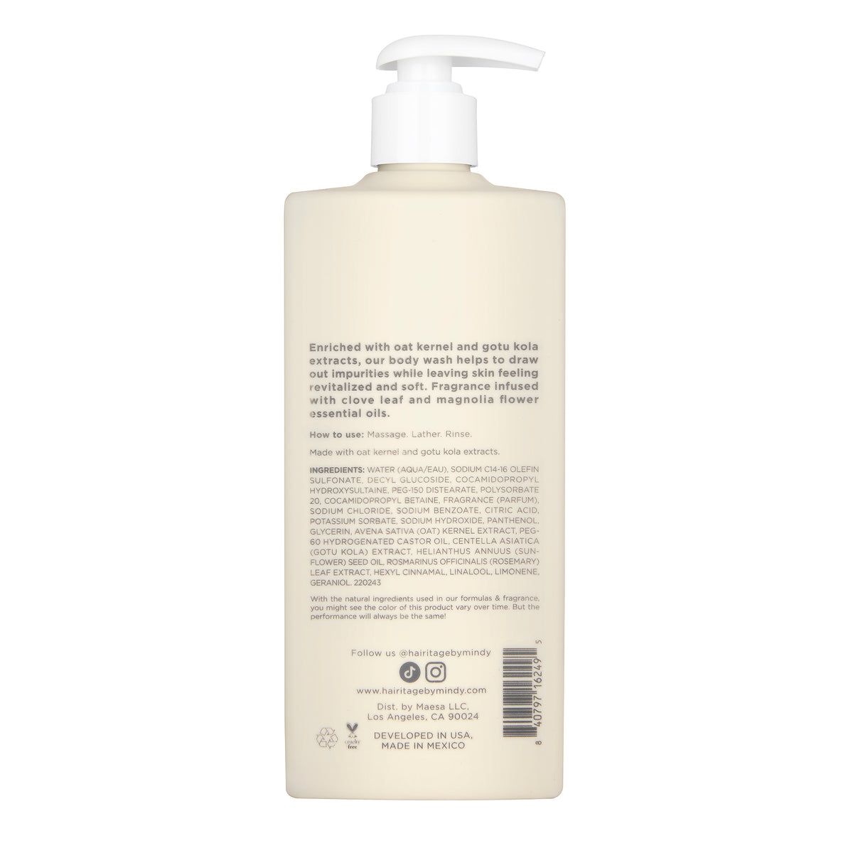 Now & Lather Body Wash, Peony & Cypress – Hairitage by Mindy