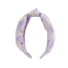 Load image into Gallery viewer, Brocade Headband - Purple