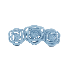Load image into Gallery viewer, Rose Claw Clip - Light Blue