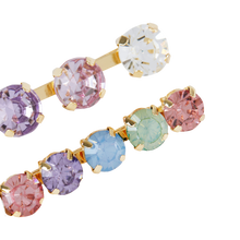 Load image into Gallery viewer, Jeweled Bobby Pins - 2 pack Multicolor/Gold