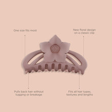 Load image into Gallery viewer, Magnolia Claw Clip - Purple