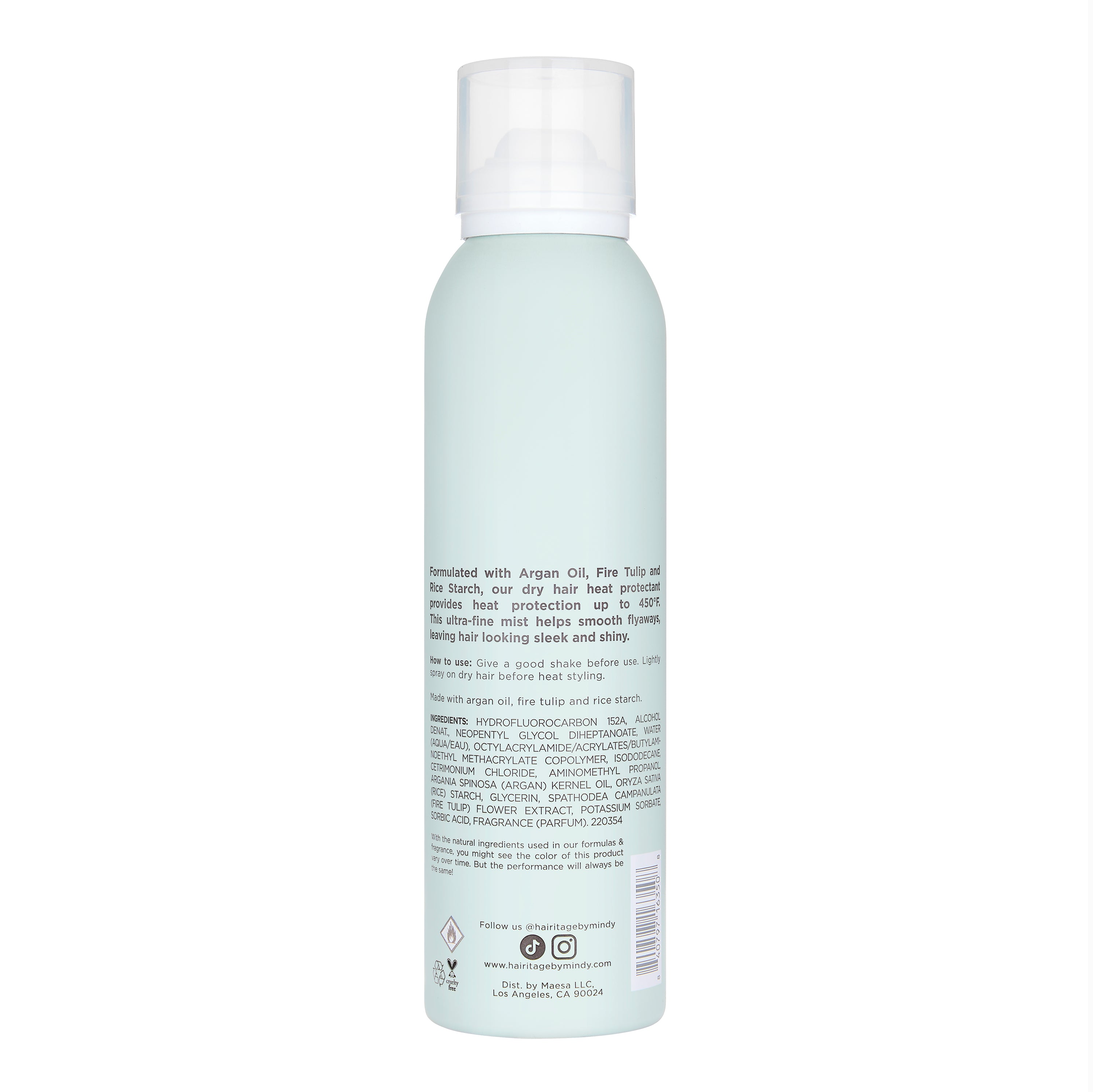 Fry No More Heat Protectant Mist