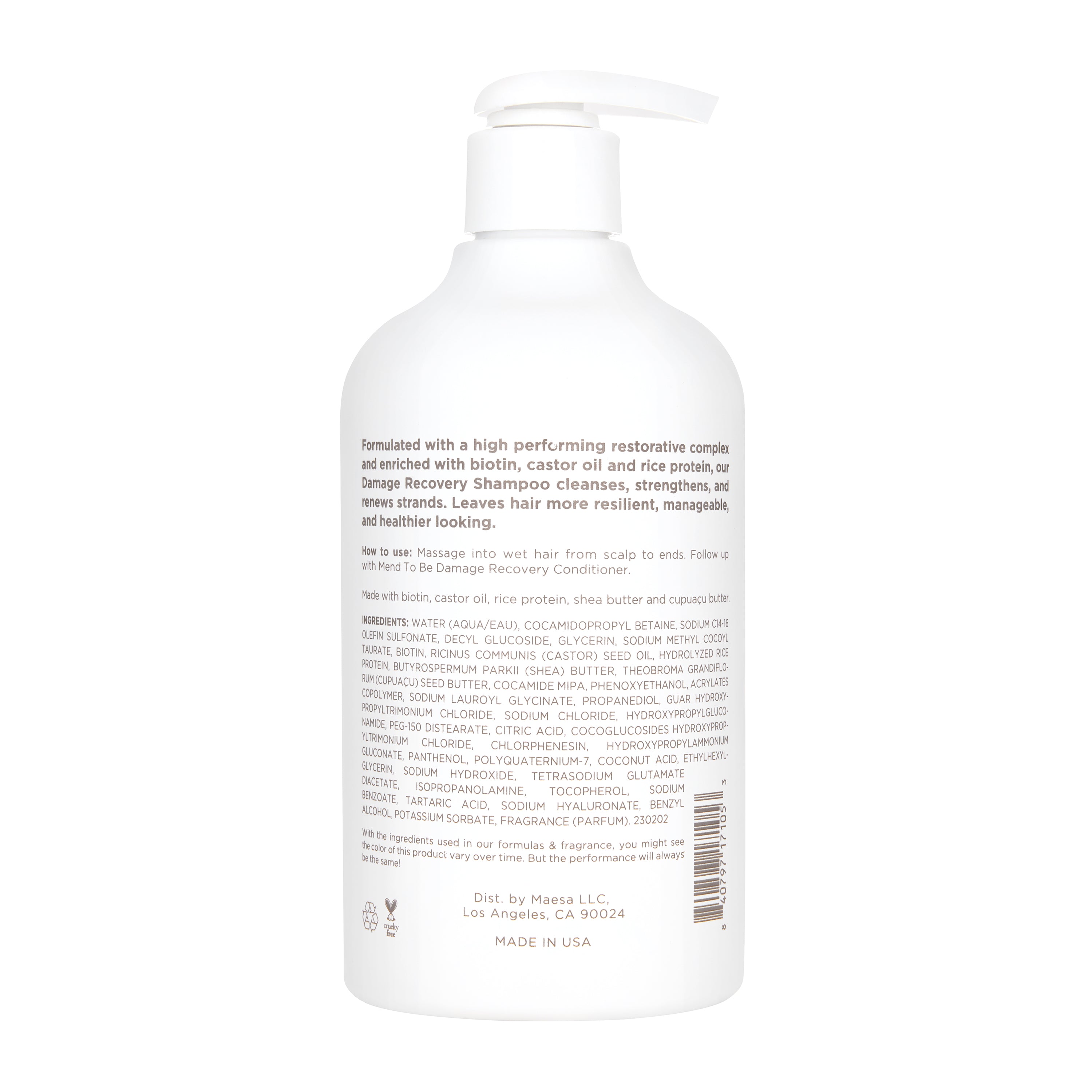 Mend To Be Damage Recovery Shampoo
