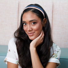 Load image into Gallery viewer, Corduroy Headband set - 2 pack Pink & Blue