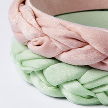 Load image into Gallery viewer, Braided Headband Pink