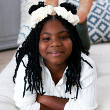 Load image into Gallery viewer, Satin Scrunchie Ivory