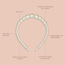 Load image into Gallery viewer, Pearl Headband