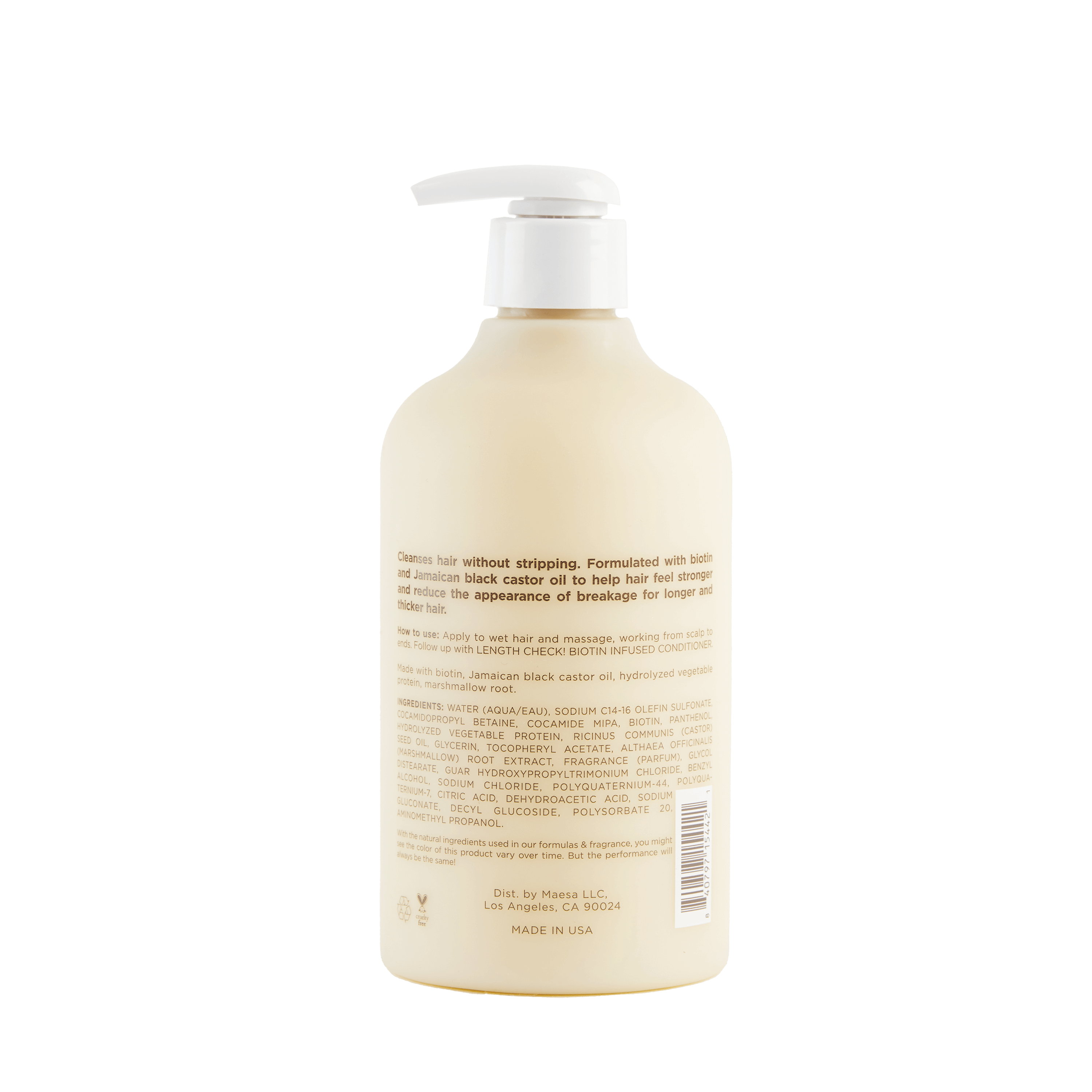 Length Check! Biotin Infused Intensive Treatment Shampoo