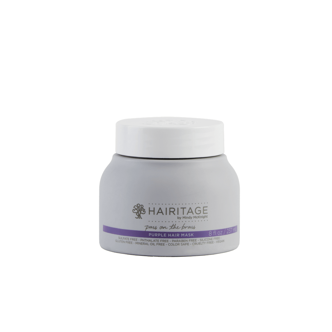 Pass on the Brass Purple Hair Mask for Color Treated Hair