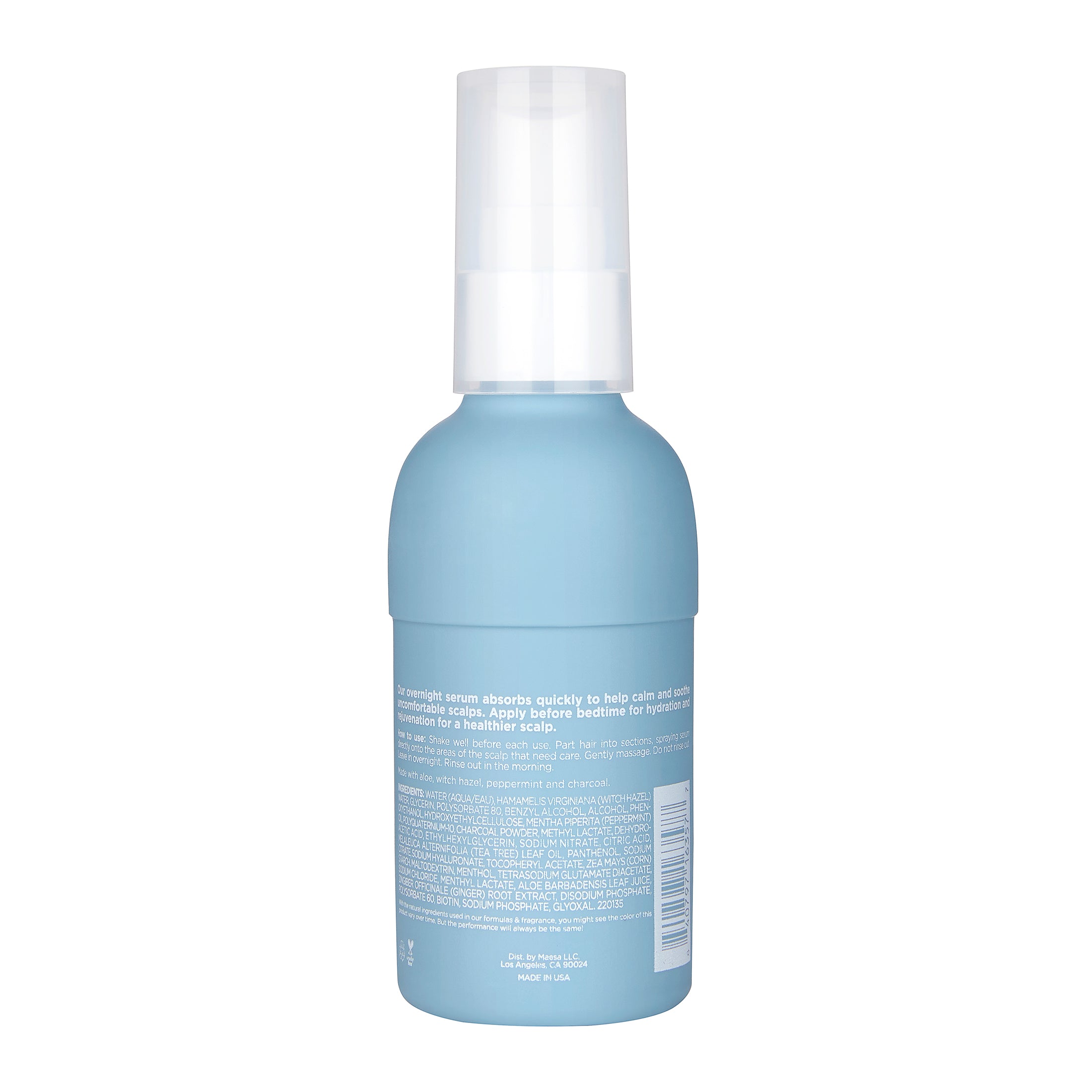 Don’t Wait Up Overnight Scalp Relief Mist with Aloe Vera | Soothes Dry, Itchy Scalp 4 fl oz