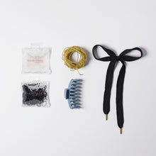 Load image into Gallery viewer, Super Stretchy, Hair Elastic Rubber Bands – Snag Free Damage Free, Black