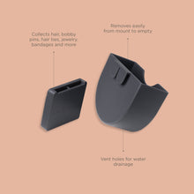 Load image into Gallery viewer, Hold My Hair Catch-All Shower Storage Basket for Hair & Accessories