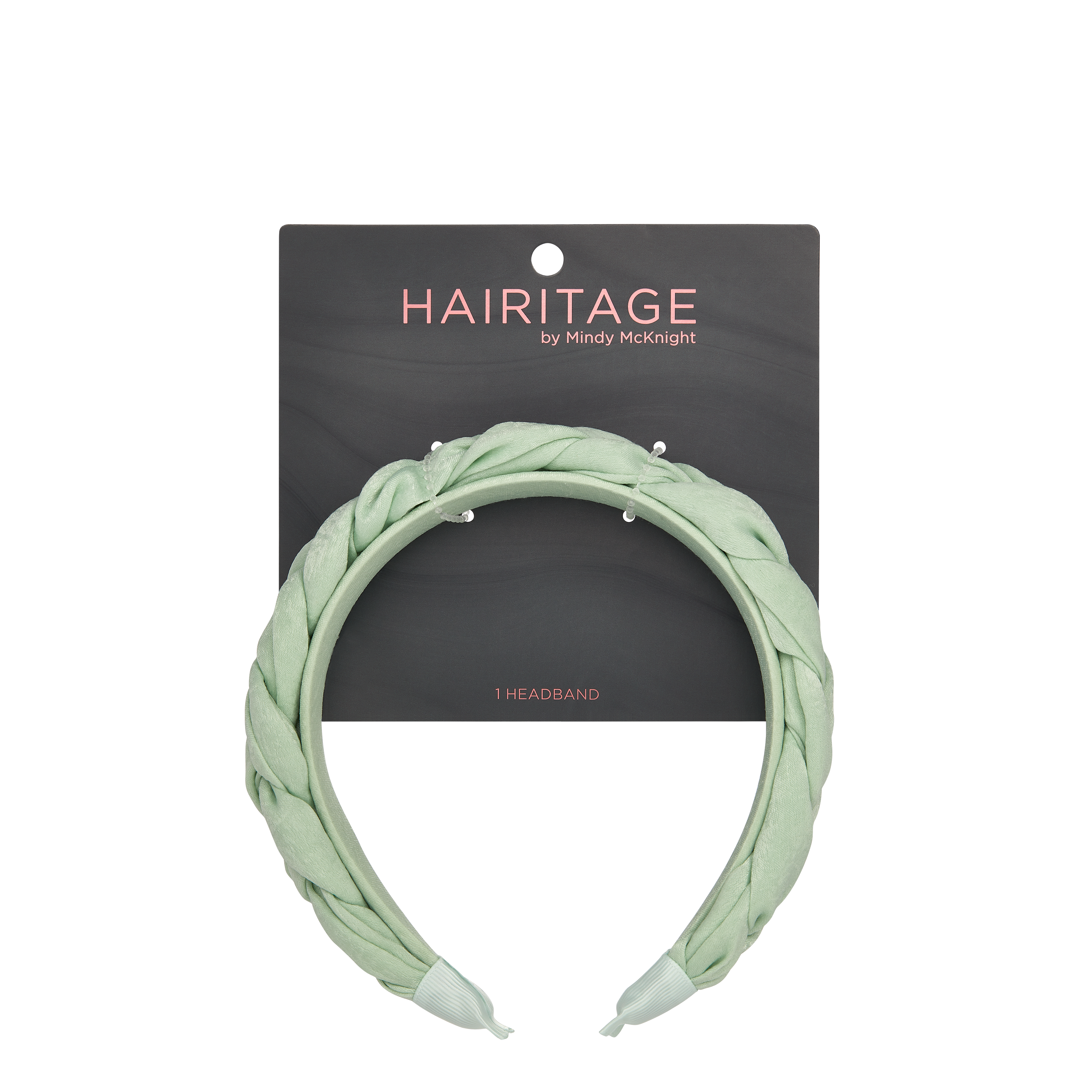 Braided Headband Mint