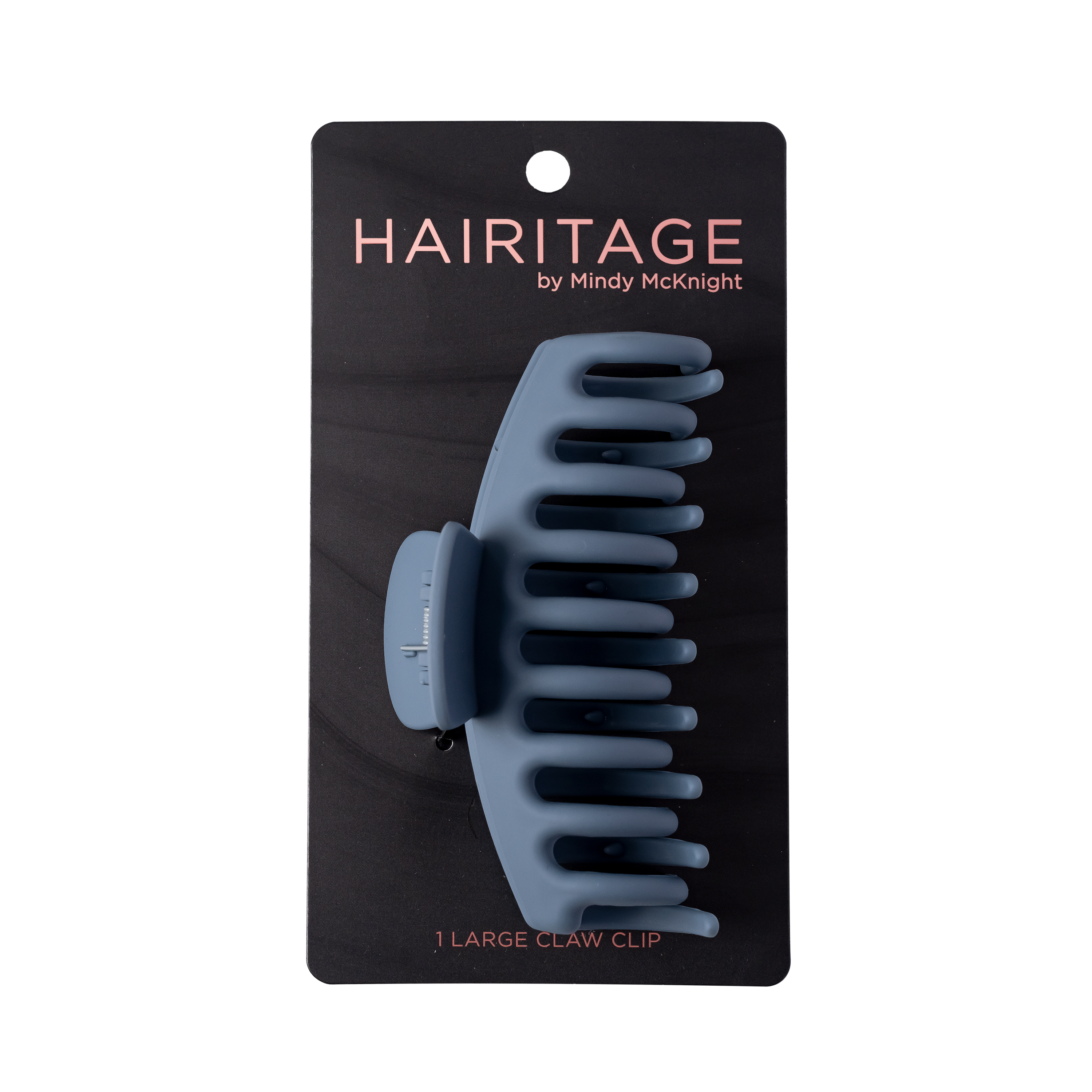 Large Claw Clip, Denim Blue