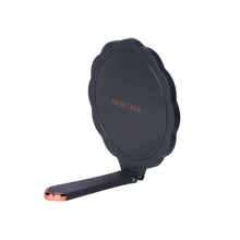 Load image into Gallery viewer, Strike a Pose Folding Hand Held Mirror with Adjustable Handle