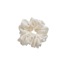 Load image into Gallery viewer, Satin Scrunchie Ivory