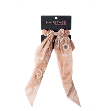 Load image into Gallery viewer, Take Me to the Beach Scarf Scrunchie & Ponytail Holder, Pink