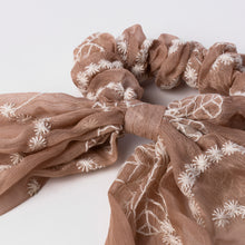 Load image into Gallery viewer, Take Me to the Beach Scarf Scrunchie & Ponytail Holder, Pink
