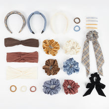 Load image into Gallery viewer, Scarf Scrunchie Plaid
