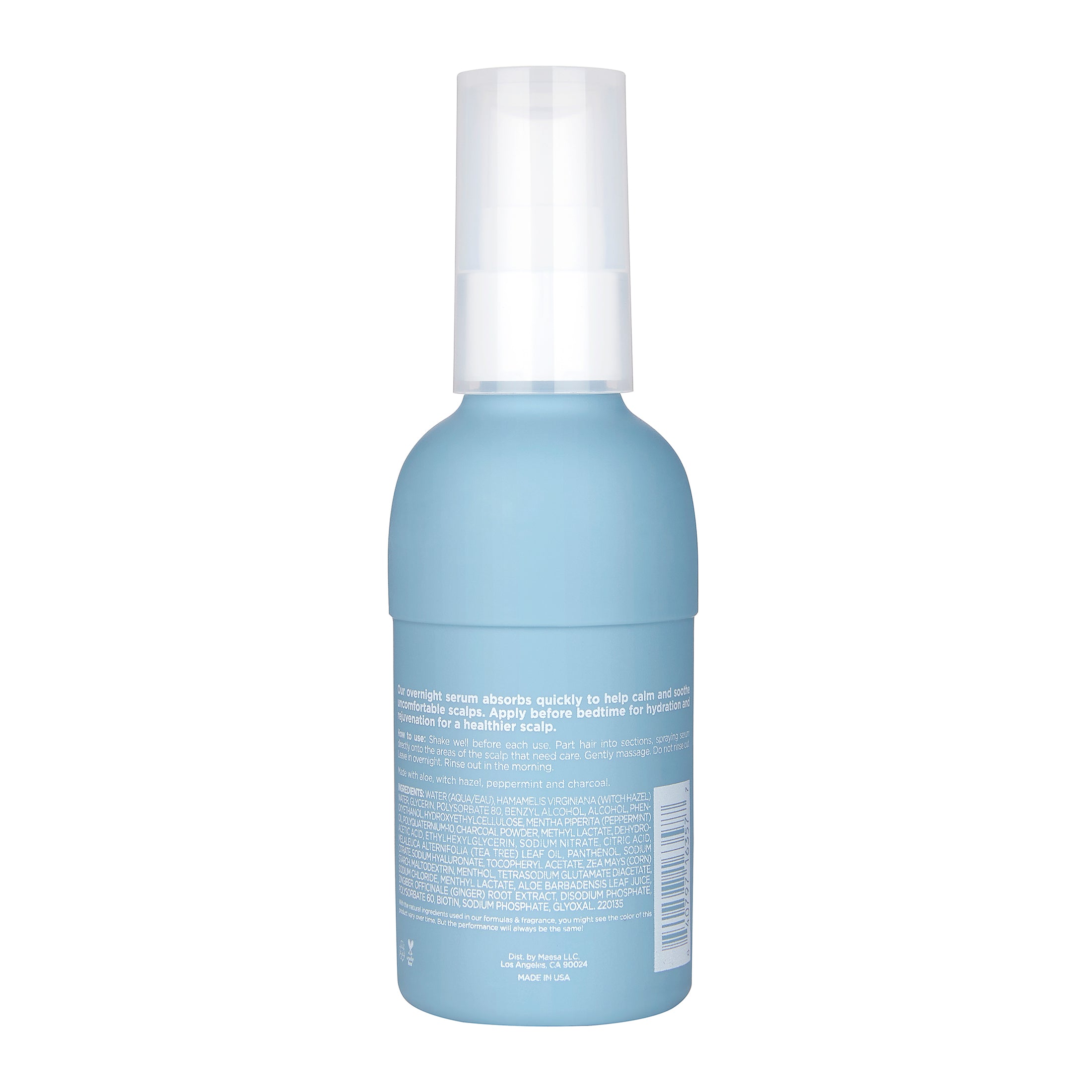 Don’t Wait Up Overnight Scalp Relief Mist with Aloe Vera | Soothes Dry, Itchy Scalp  4 fl oz