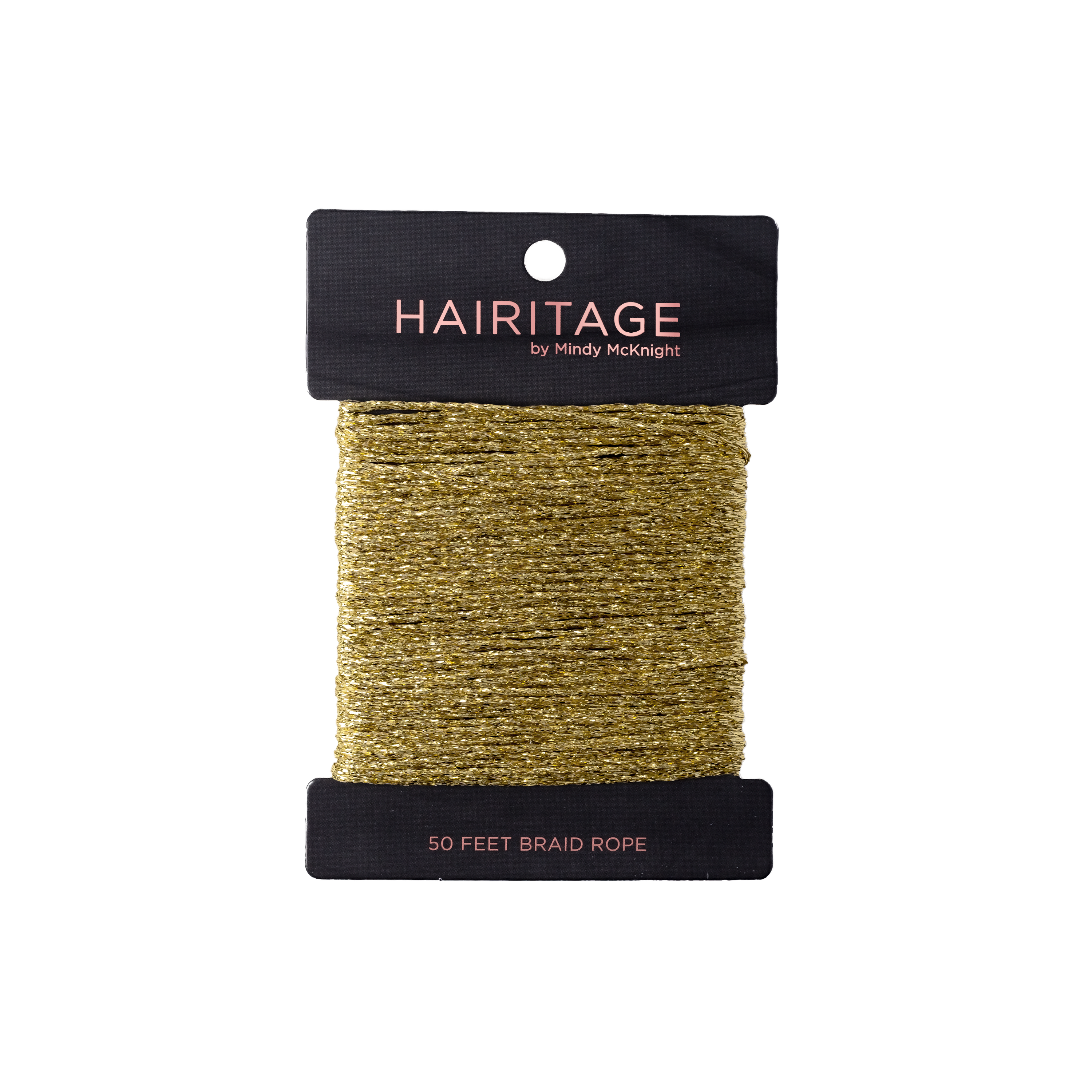 Braid Rope for Hair Gold