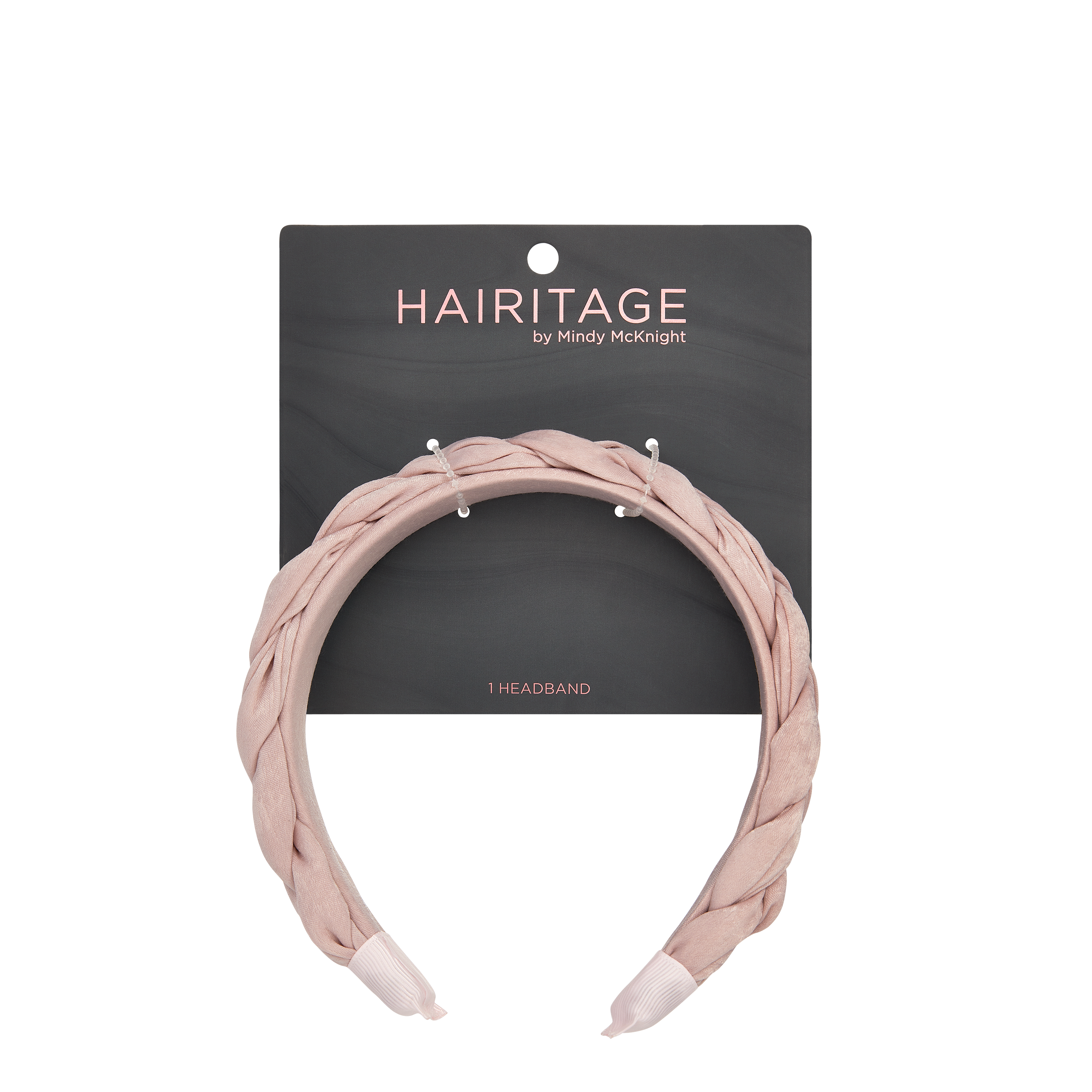 Braided Headband Pink
