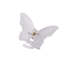 Load image into Gallery viewer, Take Me to the Beach Butterfly Claw Clip, White
